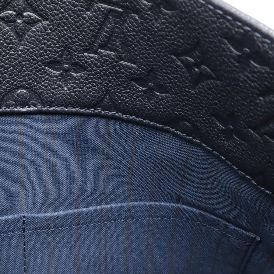 Louis Vuitton Metis Tote Monogram Empreinte Infini M40808 Navy Leather 2-Way Bag – Very Good Condition | BeyVogue