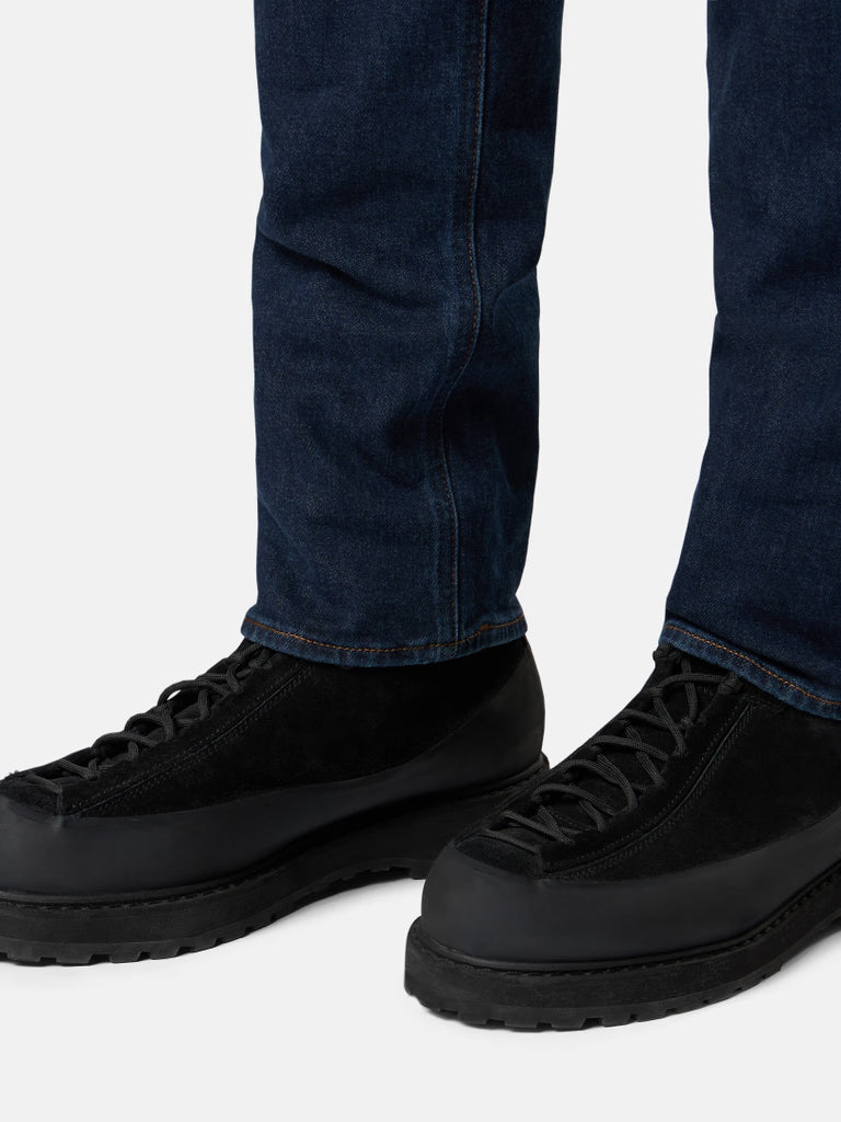 STONE ISLAND SLIM FIT STRETCH INDIGO JEANS | DENIM RESEARCH RINSED JEANS