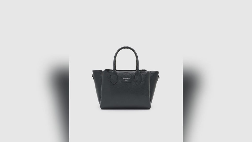 MEDIUM SHOPPER BAG WITH PALMELLATO FINISH by ARMANY