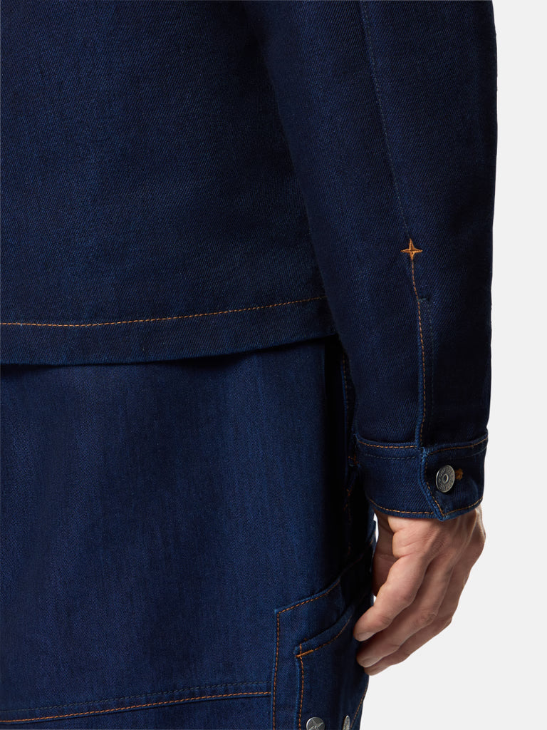 INDIGO POLYPROPYLENE DENIM – RINSED | LIGHTWEIGHT PERFORMANCE DENIM