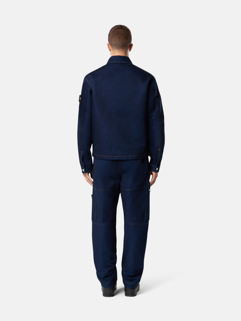 INDIGO POLYPROPYLENE DENIM – RINSED | LIGHTWEIGHT PERFORMANCE DENIM